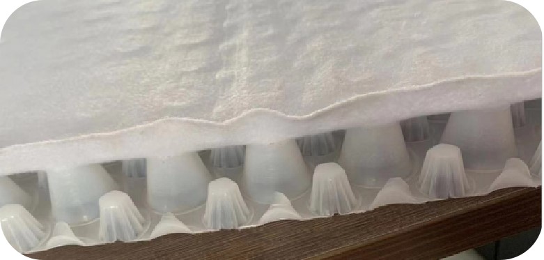 德州車庫排水板 德州車庫虹吸排水收集系統
